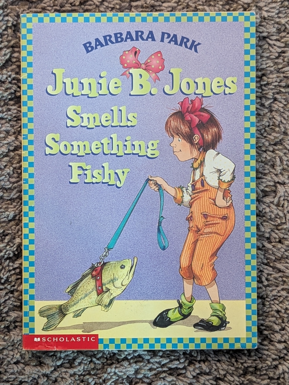Junie B. Jones Smells Something Fishy Barbara Park Scholastic Book